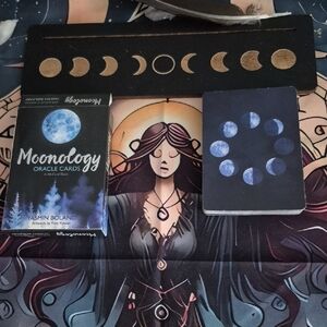 Moonology Oracle Cards with Lunar Design
